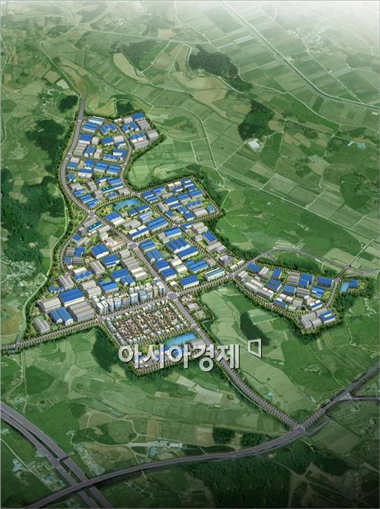 나노기술산업단지 조감도
