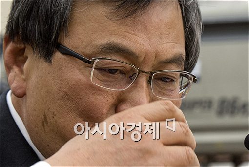 [포토]속타는 최문기 ICT 장관 내정자