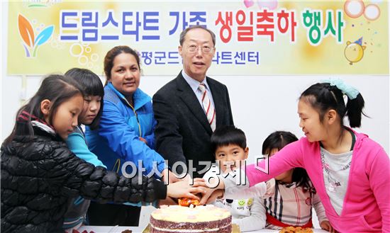 함평군 드림스타트센터 생일축하 행사 개최