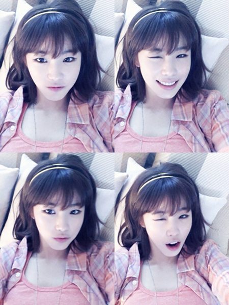 전효성 싱가폴 셀카, 물오른 미모 과시 '상큼 발랄'