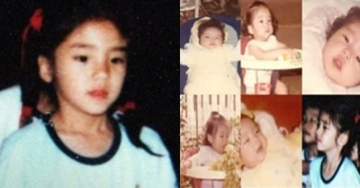 손담비 어린시절, 굴욕없는 꽃미모…"키만 컸다"