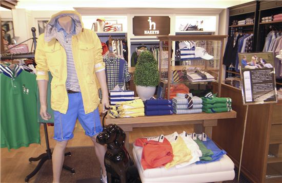 LG패션 헤지스, 대만에 韓 패션브랜드 최초 단독매장 