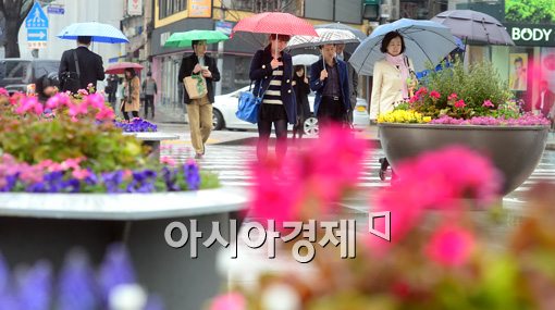 [포토]이슬비 내리는 이른 아침에 