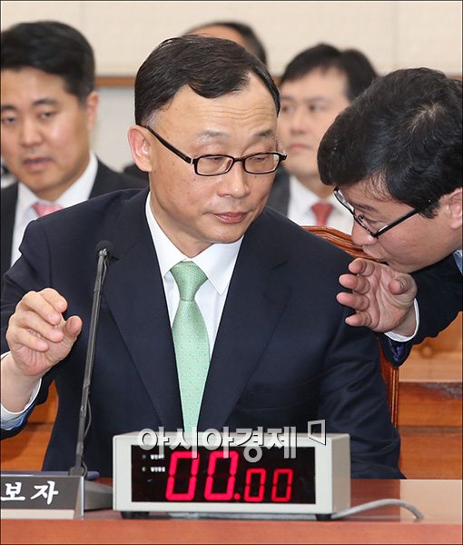 [포토]채동욱 검찰 총장 내정자 인사청문회
