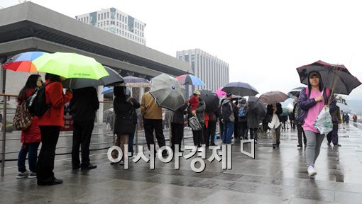 [포토]받은 자와 받지 못한 자