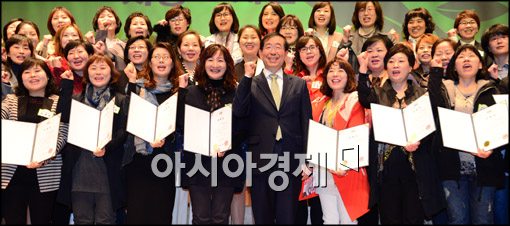 [포토]친환경급식 안심 식재료 지킴이단 화이팅!