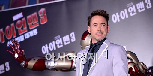 [포토]한국 찾은 '아이언맨3'
