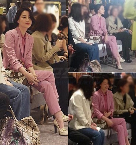 이영애 올핑크 패션, '우아한 자태' 시선고정 