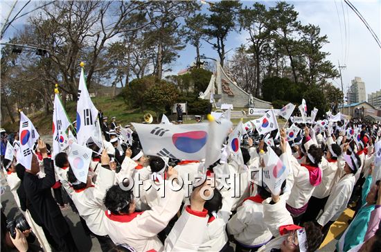 강진군, "94주년 4·4독립만세운동 재현” 