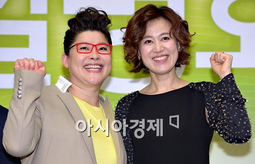 [포토]이영자-박미선, '맘마미아' 파이팅!