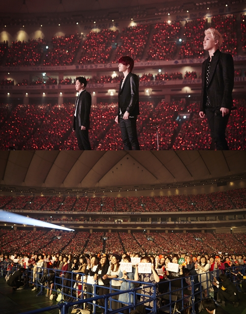 JYJ, 일본의 심장을 '관통'하다… 도쿄돔 15만 팬과 '감격 조우'