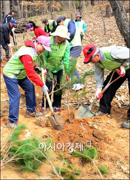 [포토]오늘은 식목일