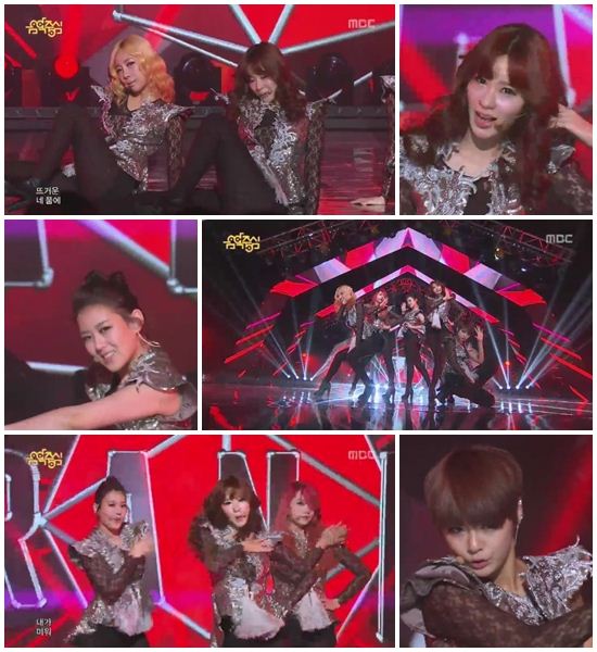 '음악중심' 라니아, 파격 시스루+과감한 댄스 '아찔'