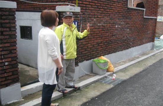 중랑구가 공무원 침수 취약 가구 돌봄서비스를 진행한다.  