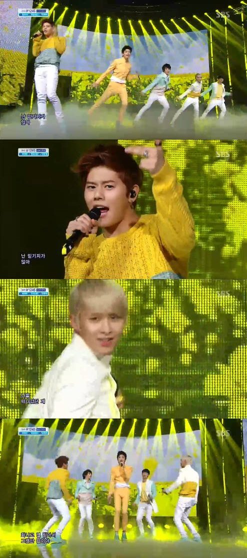 '인기가요' 제아파이브, 상큼+발랄 매력으로 女心 평정