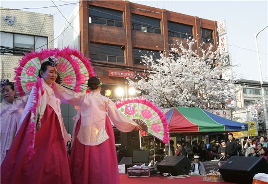 목동 벚꽃문화축제 