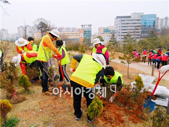 광주시 광산구  ‘수완숲가꾸기봉사회' 창립