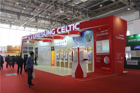 대성쎌틱, 中 위생·냉난방 박람회 참가