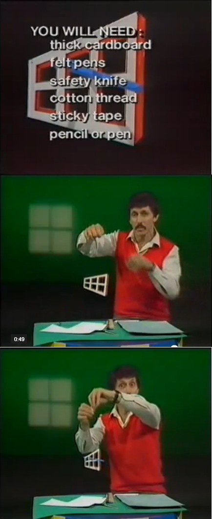 어지러운 볼펜 착시 "원리는 간단하네"