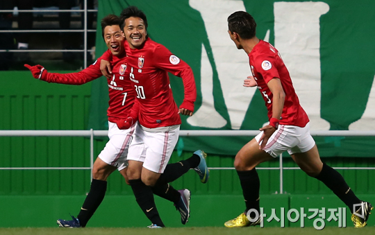 [포토] 우라와 레즈 우메사키 츠카사 추가골