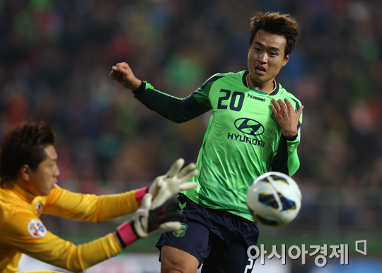 [포토] 기회 놓치는 이동국 '아쉬워'