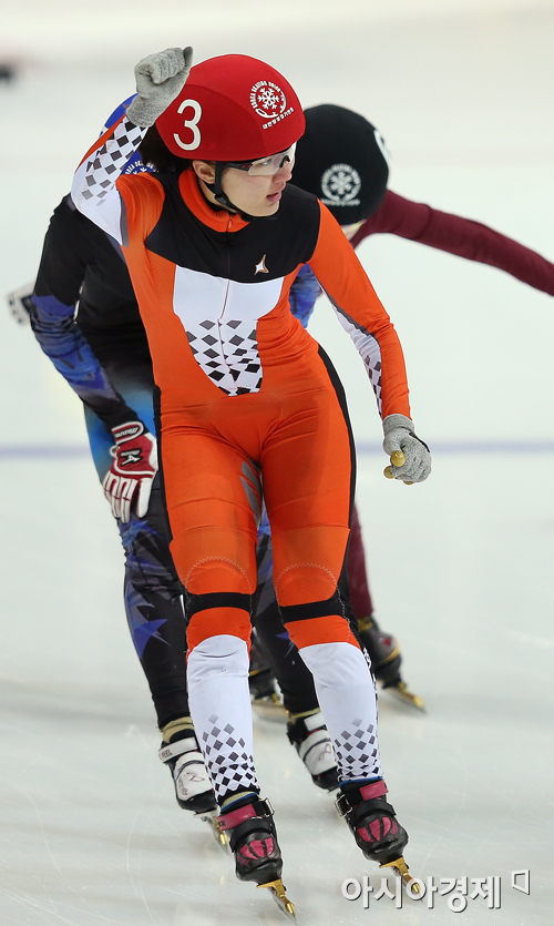 노진규-박승희 쇼트트랙 선발전 남녀 1500m 1위