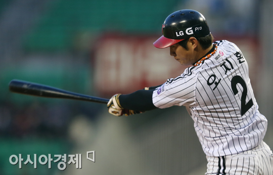 [포토] 오지환 '나도 2타점'