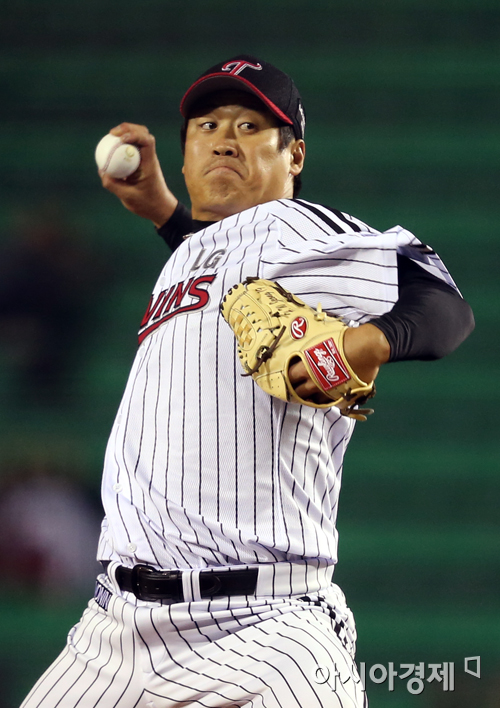 [포토] 정현욱 '오늘도 승리다!'