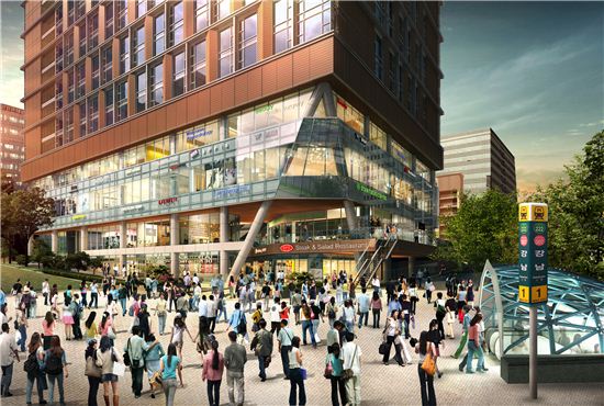 강남역 인근 '센트럴애비뉴' 상가 분양