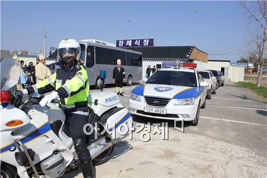 함평경찰 변화된 모습, 주민들에게 큰 호응 얻어