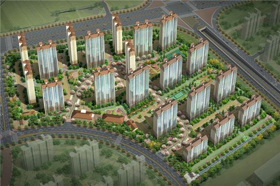 광주 첨단2지구 '사랑으로' 부영 1772가구 임대분양