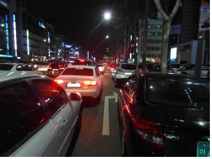 대치동 학원가 불법주정차들 