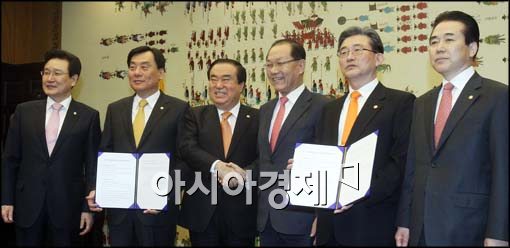 [포토]여야 6인 협의체 첫 회의