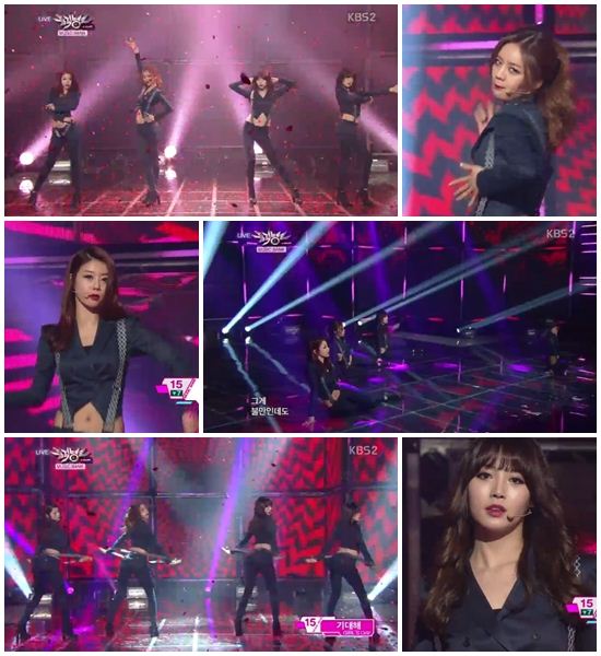 '뮤직뱅크' 걸스데이, 섹시+파격 퍼포먼스 '심장 멎겠네'