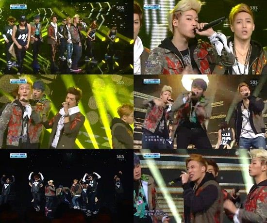 '인기가요' M.I.B, 실력파 힙합아이돌 진면목..화려한 '컴백' 