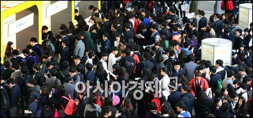 [포토]2013 KB굿잡 우수기업 취업박람회 찾은 구직자