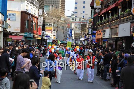 [포토]서울 인사동에  “담양 죽물시장이 떴다”