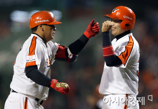 [포토] '해결사는 김태균'