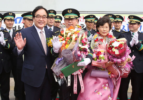 철도역사상 첫 ‘300만km 무사고운전’ 박병덕 기장  