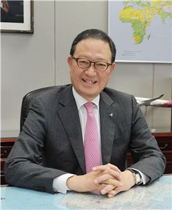 윤영두 아시아나항공 사장. 