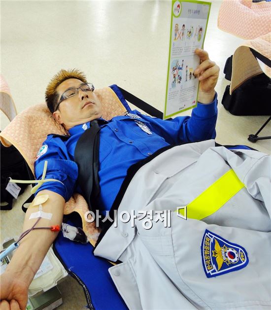 함평군방범연합회 자발적 헌혈 ‘귀감’