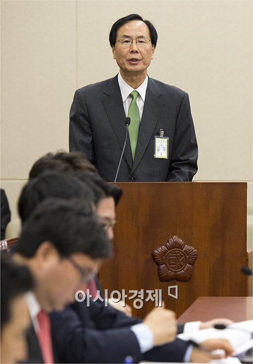 [포토]모두 발언하는 노대래 공정위원장 내정자