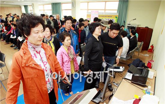 [포토]광주 북구 두암보건지소, ‘내 건강수준 알기의 날’ 개최 