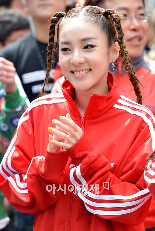 [포토]미소 짓는 산다라박