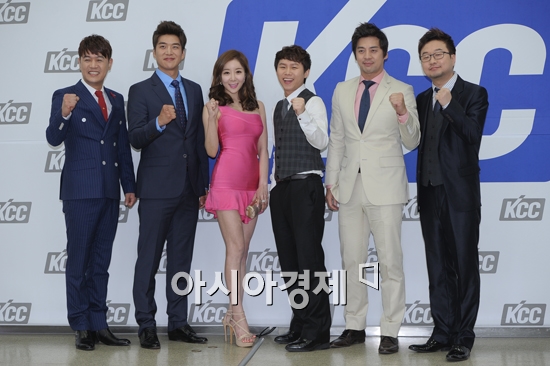 [포토]'나인투식스' 주역들, '파이팅!'