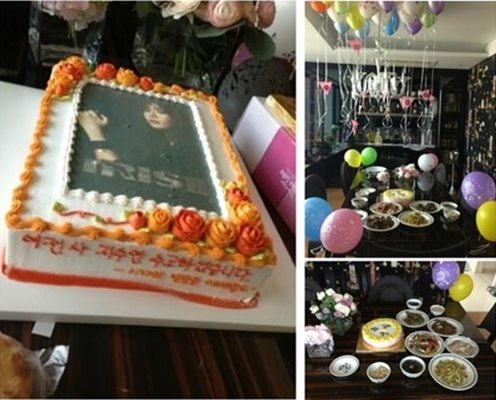 이다해 생일상 인증, "엄마가 풍선으로 꾸며주셨어요"