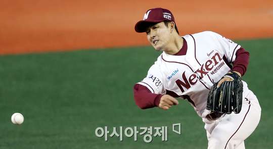 [포토] 역투하는 김병현