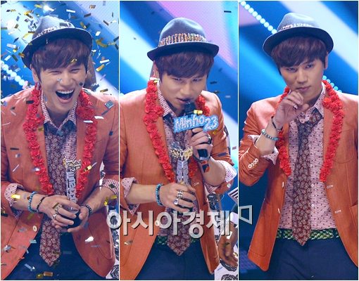 [포토]음악중심 1위 뺏긴 케이윌, 급격한 표정변화 '안쓰러'