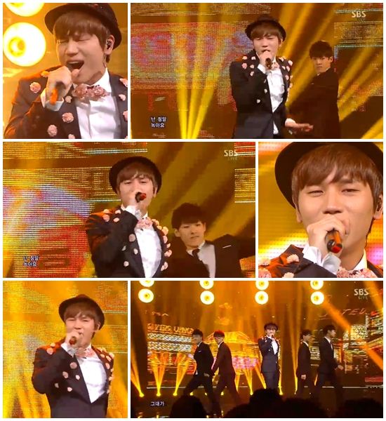 '인기가요' 케이윌, 전날 방송사고 민망함 딛고 '완벽 가창력'