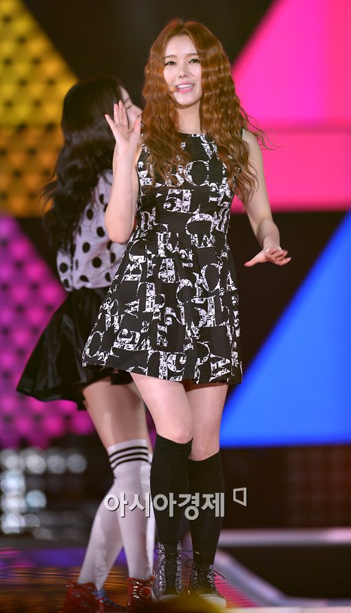 [포토]달샤벳 세리, 돋보이는 '인형미모'